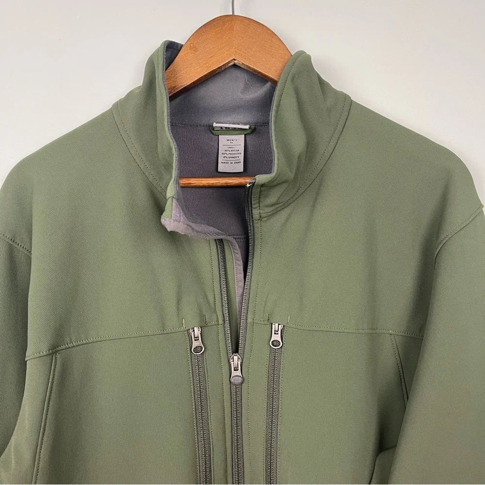 REI Olive Green Jacket Men's XL - Picture 3 of 9